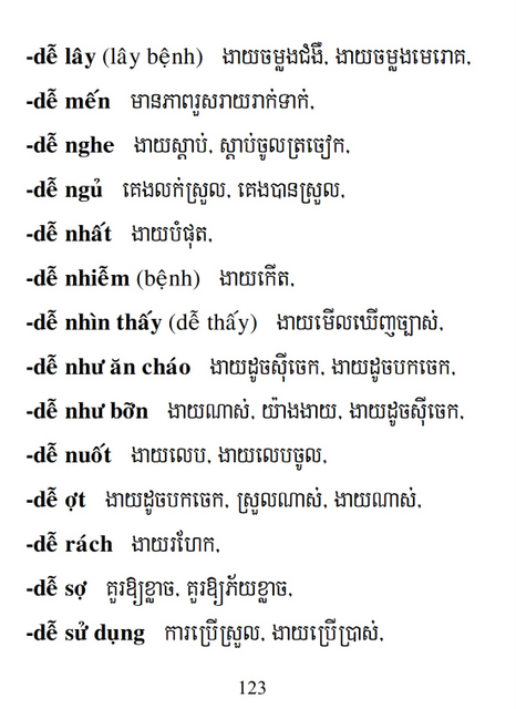 Từ điển Việt Khmer