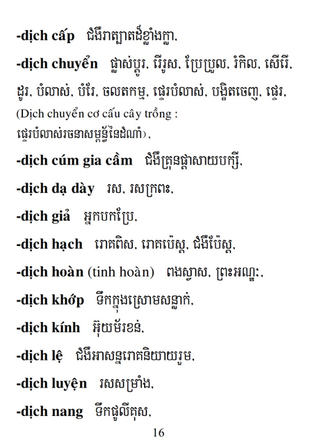 Từ điển Việt Khmer