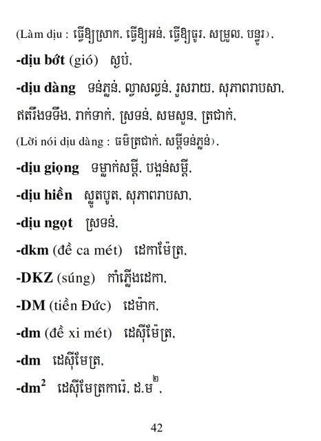 Từ điển Việt Khmer