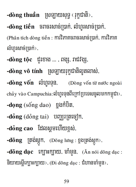 Từ điển Việt Khmer