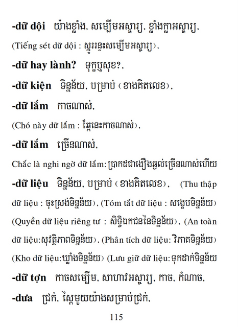 Từ điển Việt Khmer