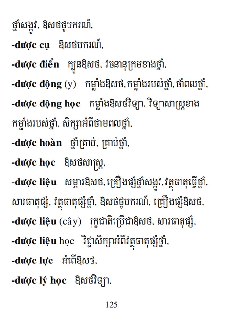 Từ điển Việt Khmer