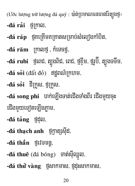 Từ điển Việt Khmer