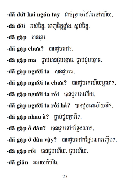 Từ điển Việt Khmer