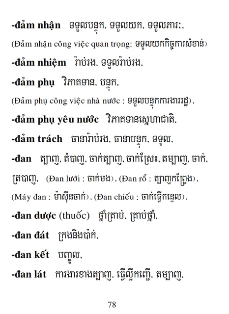 Từ điển Việt Khmer