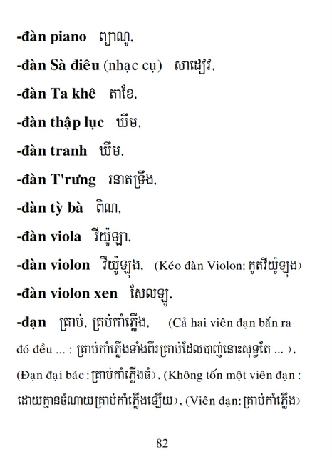 Từ điển Việt Khmer