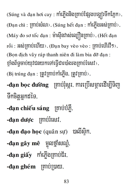 Từ điển Việt Khmer