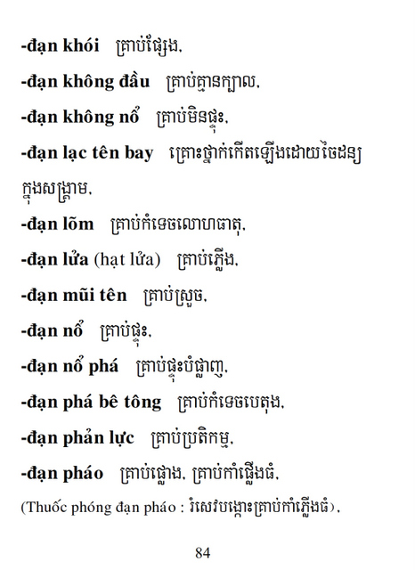 Từ điển Việt Khmer