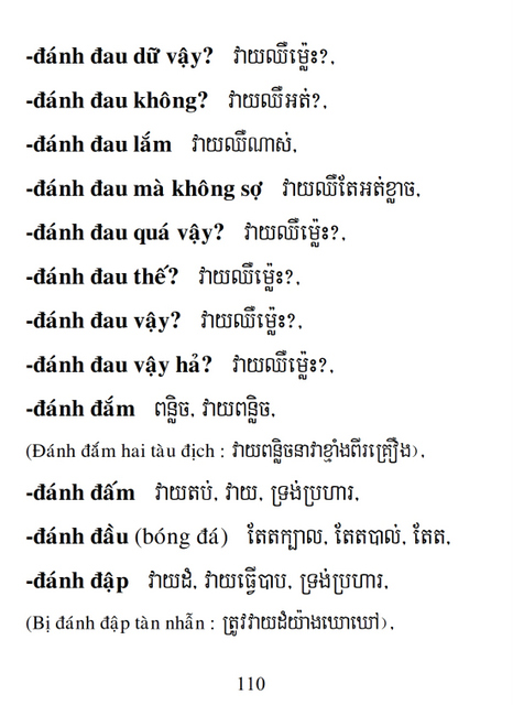 Từ điển Việt Khmer