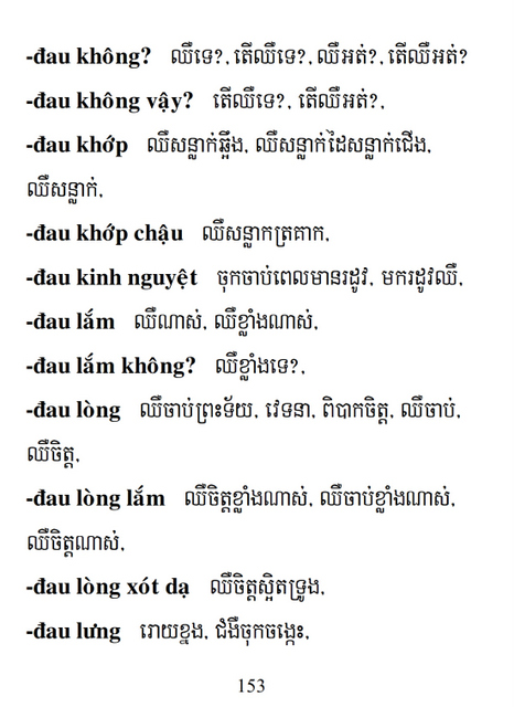 Từ điển Việt Khmer