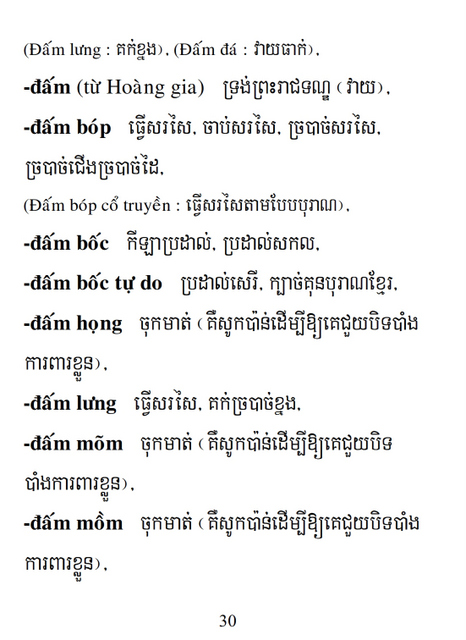 Từ điển Việt Khmer