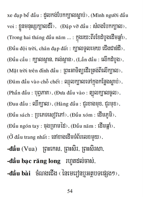 Từ điển Việt Khmer