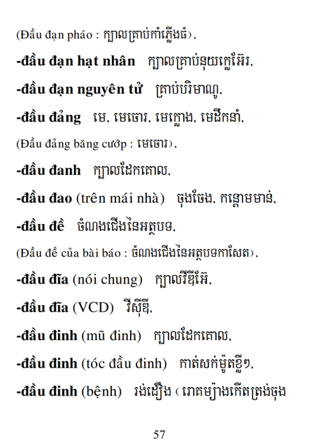 Từ điển Việt Khmer