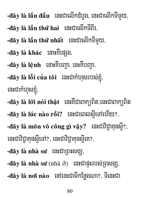 Từ điển Việt Khmer