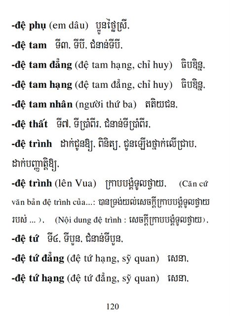 Từ điển Việt Khmer