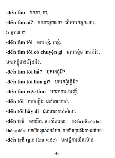 Từ điển Việt Khmer