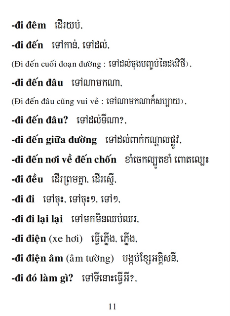 Từ điển Việt Khmer