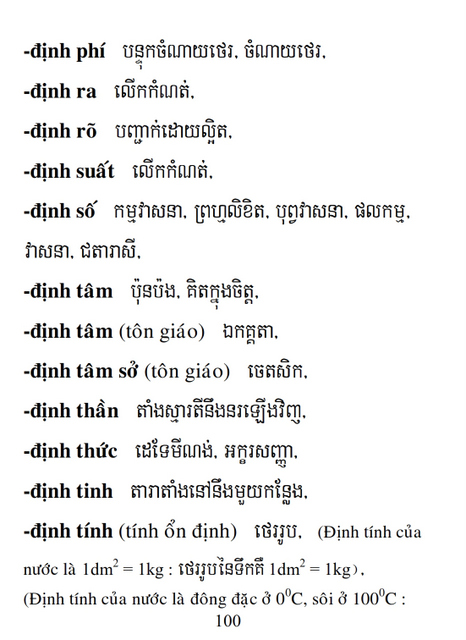 Từ điển Việt Khmer