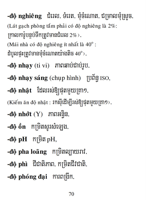 Từ điển Việt Khmer