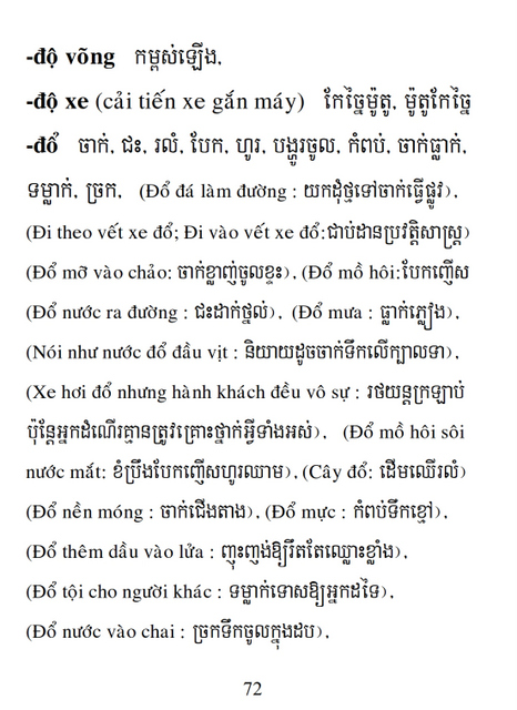 Từ điển Việt Khmer