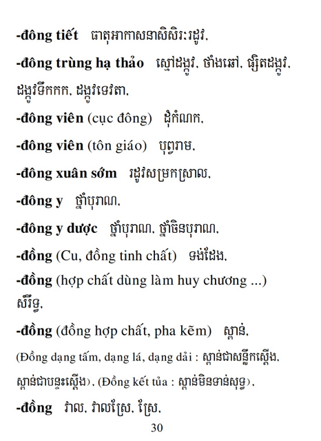 Từ điển Việt Khmer