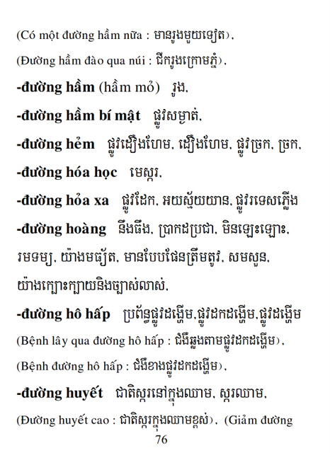 Từ điển Việt Khmer