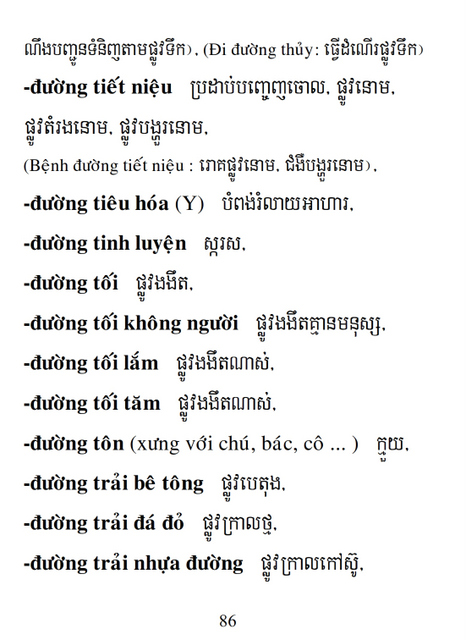 Từ điển Việt Khmer