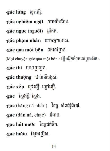 Từ điển Việt Khmer