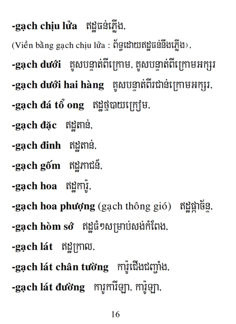 Từ điển Việt Khmer