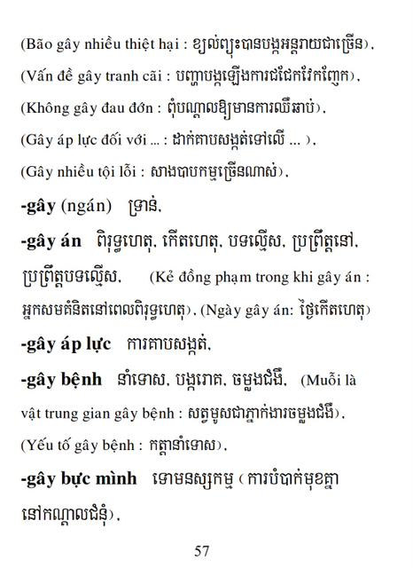 Từ điển Việt Khmer