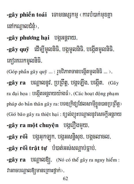 Từ điển Việt Khmer