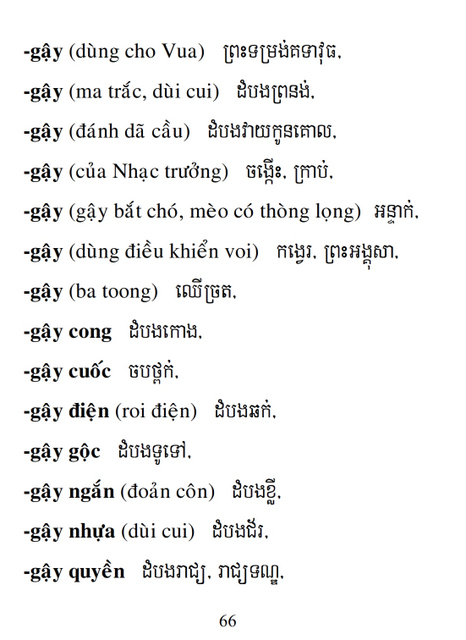 Từ điển Việt Khmer