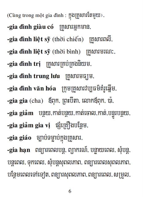 Từ điển Việt Khmer