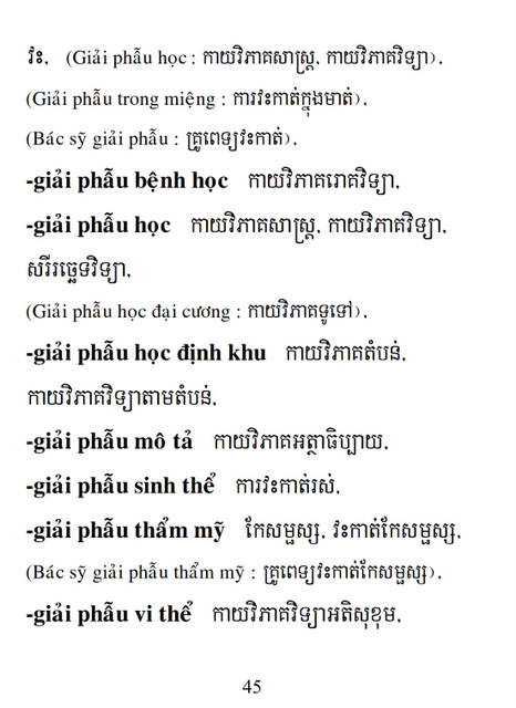 Từ điển Việt Khmer