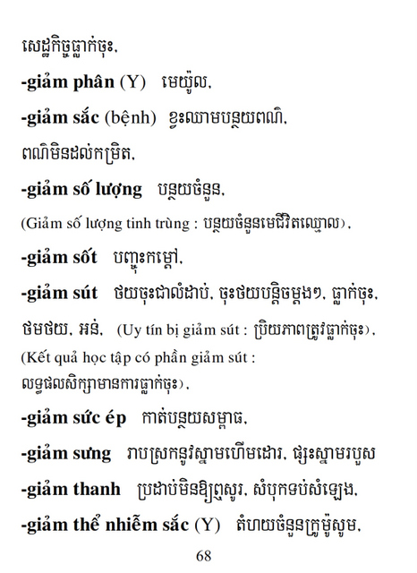 Từ điển Việt Khmer