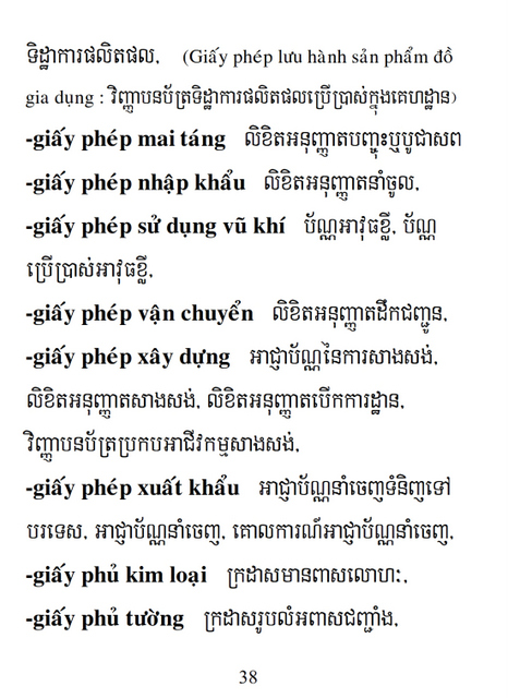 Từ điển Việt Khmer