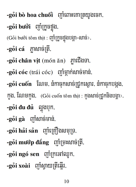 Từ điển Việt Khmer