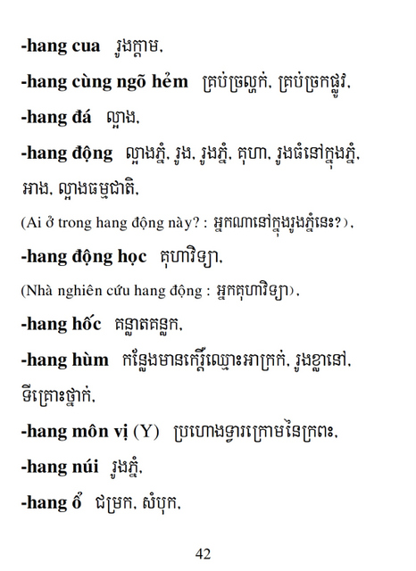 Từ điển Việt Khmer