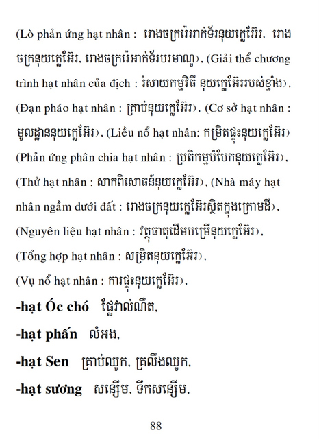 Từ điển Việt Khmer