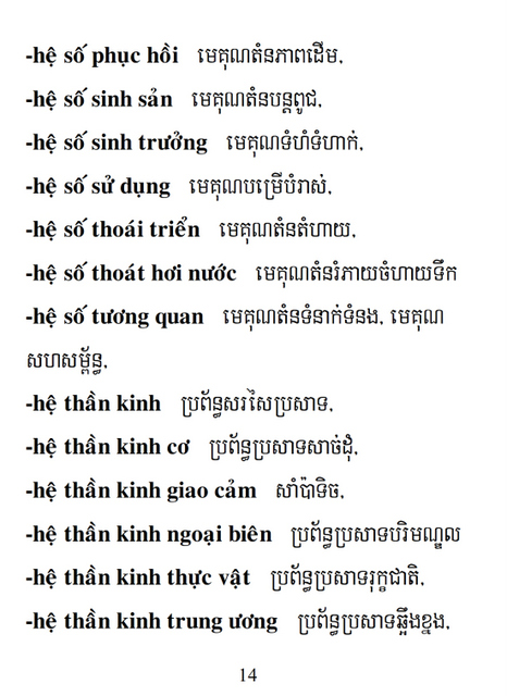 Từ điển Việt Khmer