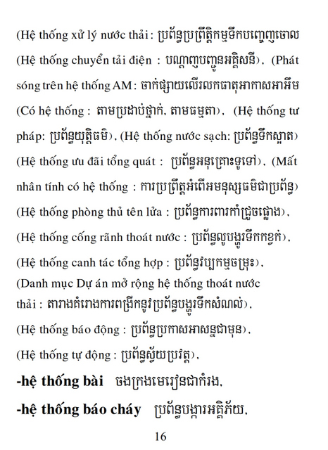 Từ điển Việt Khmer