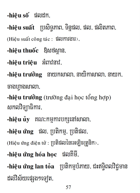 Từ điển Việt Khmer