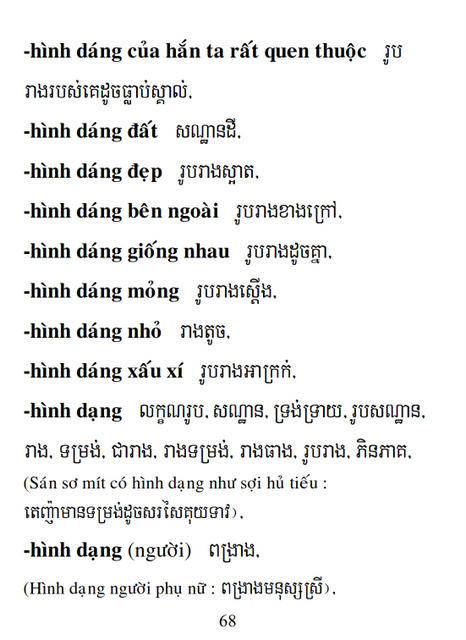 Từ điển Việt Khmer