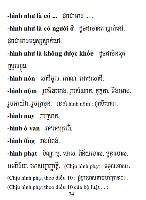 Từ điển Việt Khmer