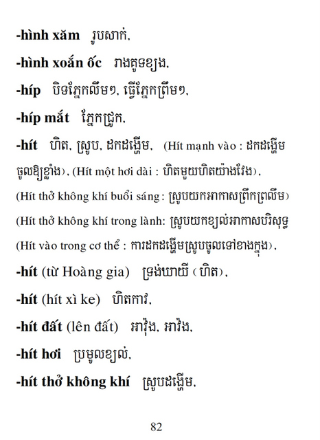 Từ điển Việt Khmer