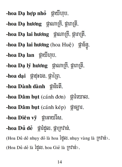 Từ điển Việt Khmer