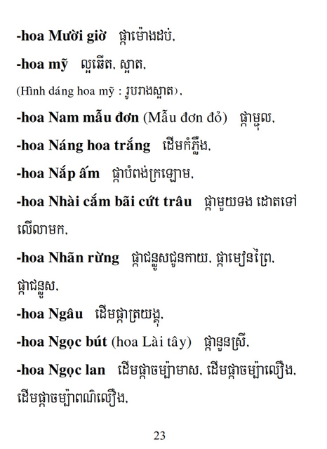 Từ điển Việt Khmer