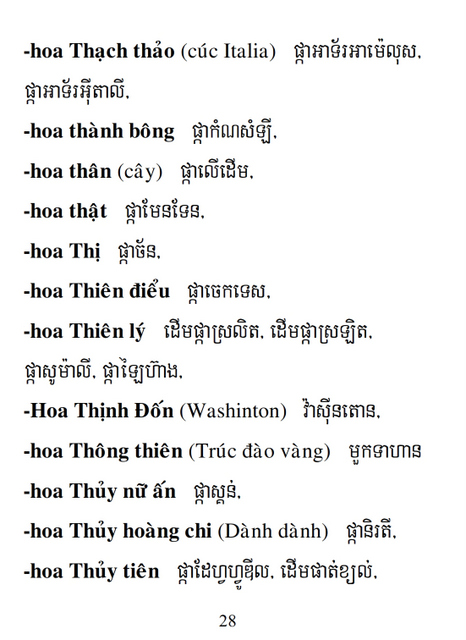 Từ điển Việt Khmer