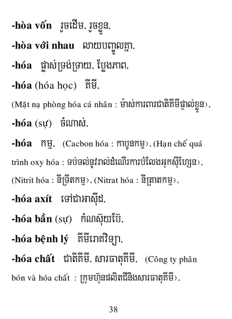 Từ điển Việt Khmer