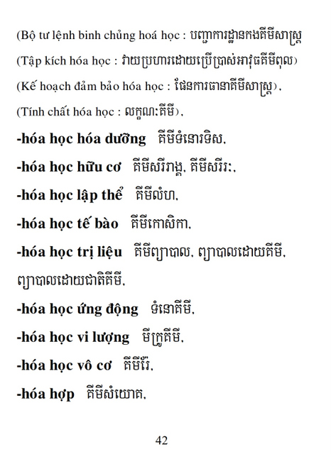 Từ điển Việt Khmer